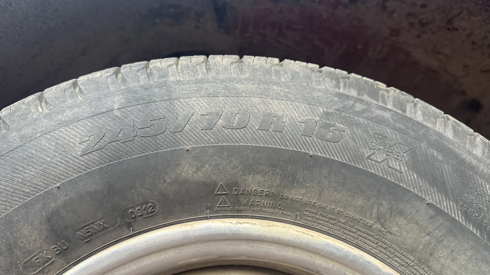 колеса в сборе 245/70r16 6х139.7 ц.о. 110 - миниатюра 3