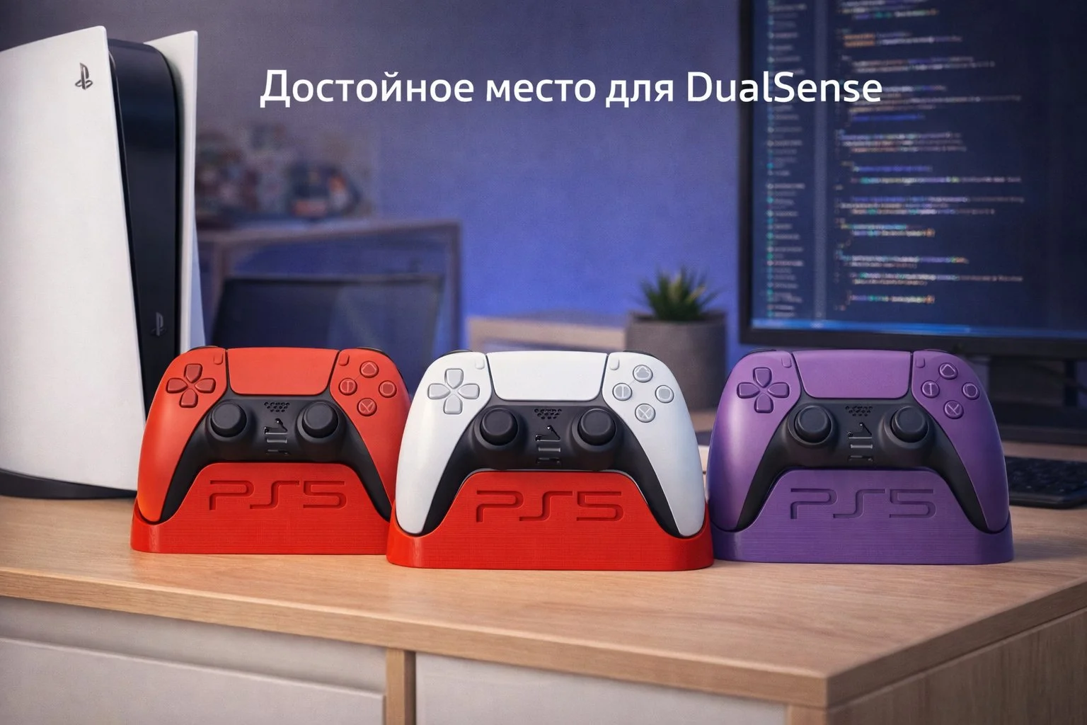 Sony Playstation 5 Подставка геймпада - миниатюра 2