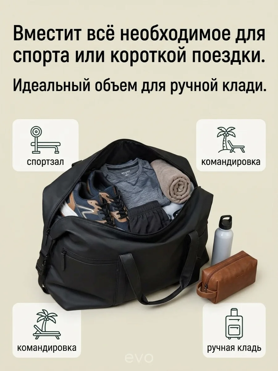 Деловая/дорожная сумка - миниатюра 2