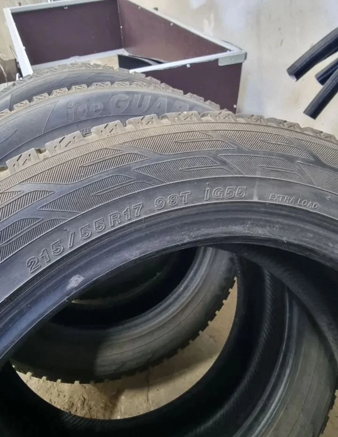 Yokohama Ice Guard IG55 215/55 R17 98T - миниатюра 3