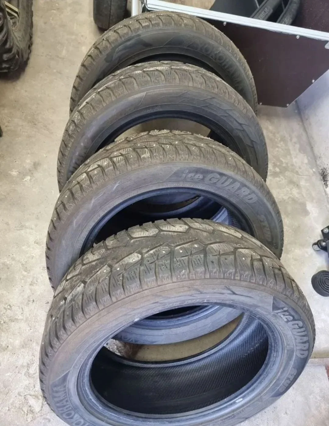 Yokohama Ice Guard IG55 215/55 R17 98T - миниатюра 4