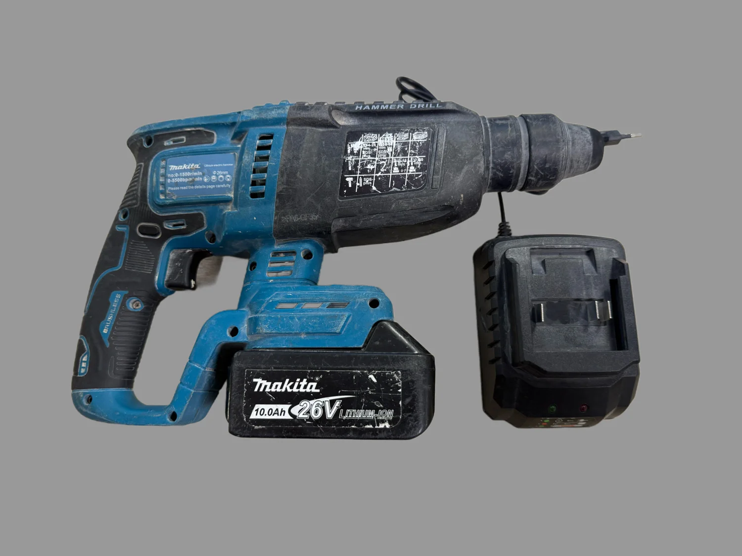 Перфоратор аккумуляторный Makita - миниатюра 3