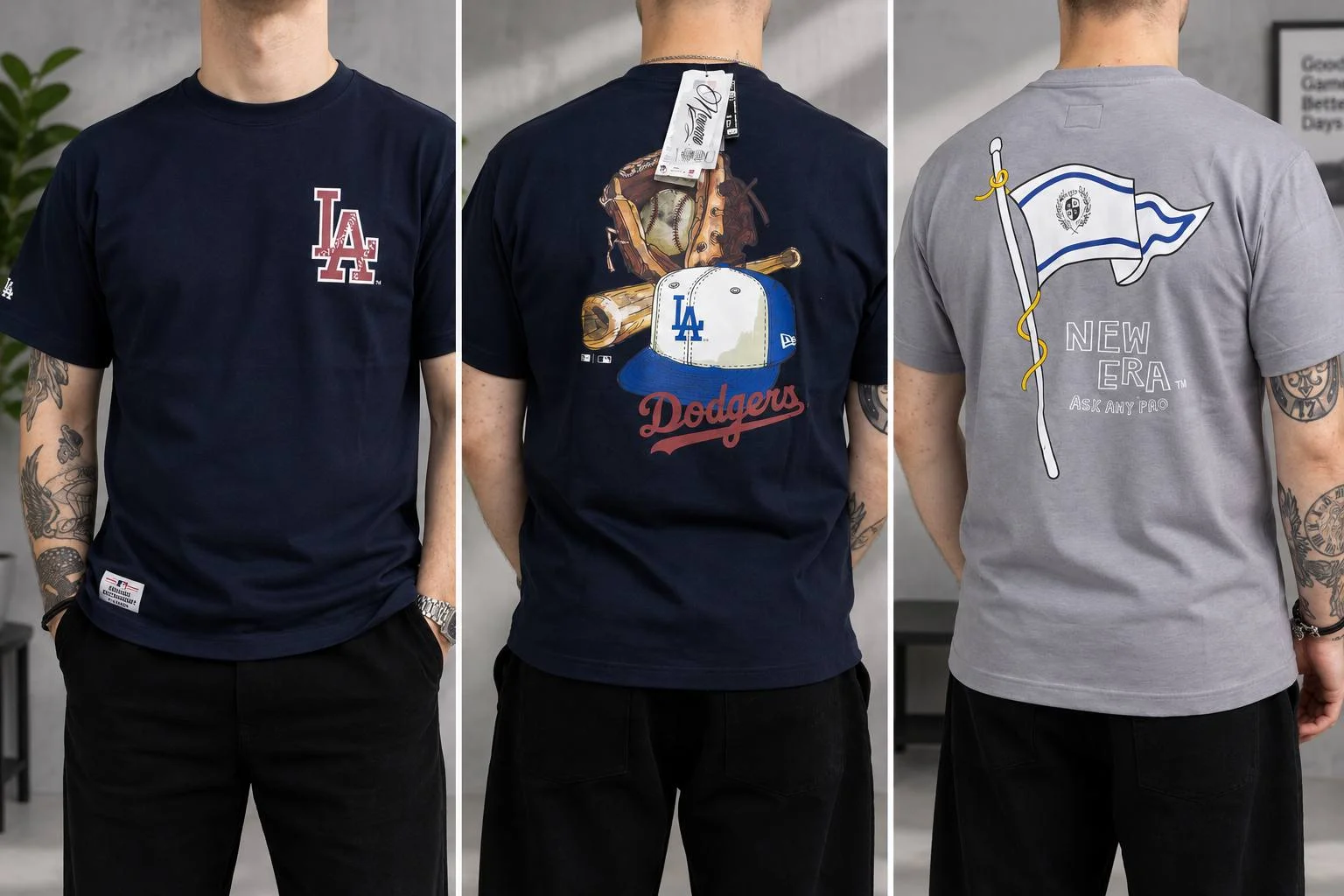Футболки NEW ERA MLB ОРИГИНАЛ с бирками / Все размеры - миниатюра 2