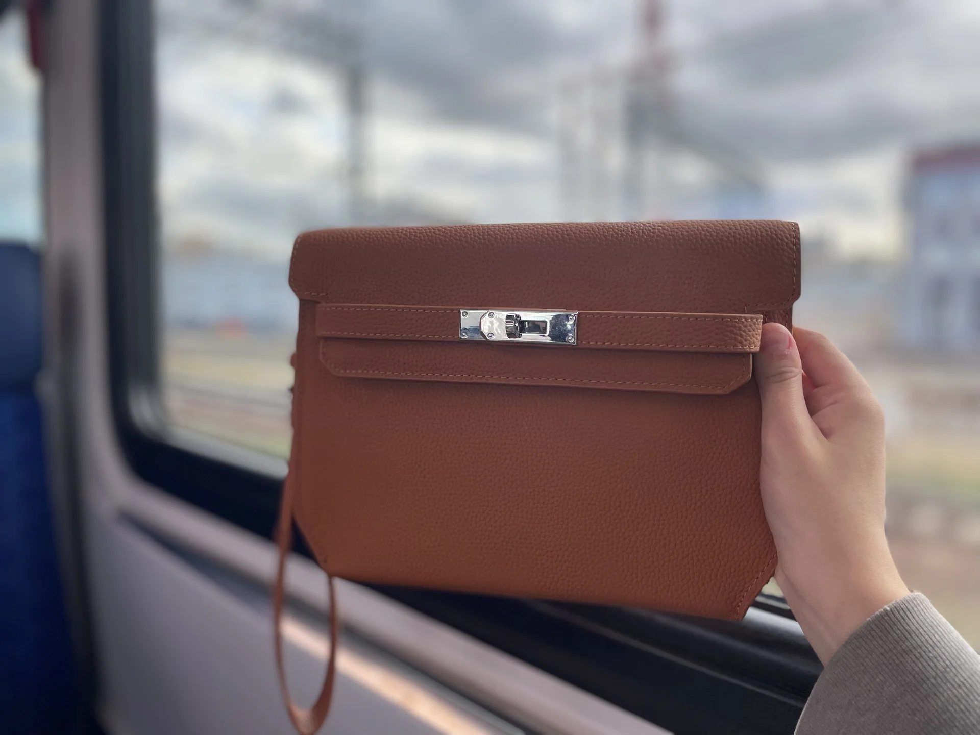 Барсетка hermes Kelly Depeches 25 - изображение 1