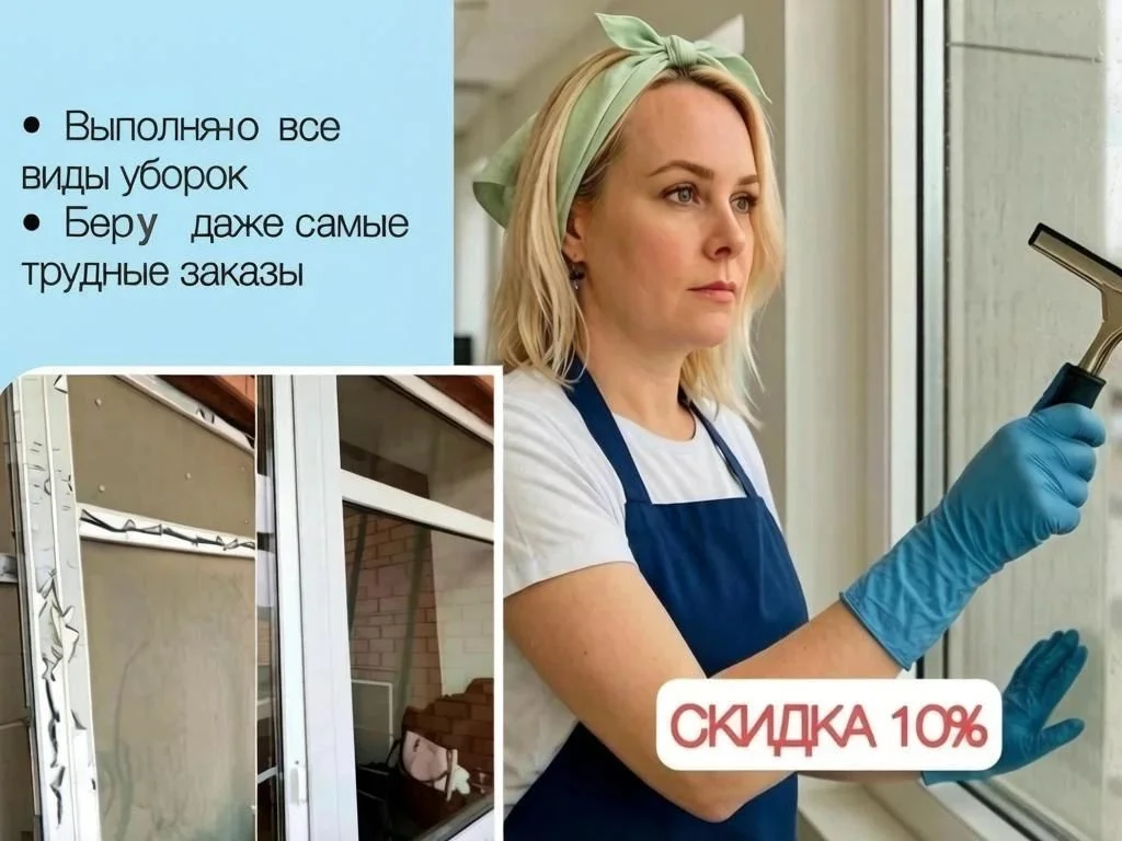 Клининг Генеральная уборка /домов /квартир - миниатюра 3