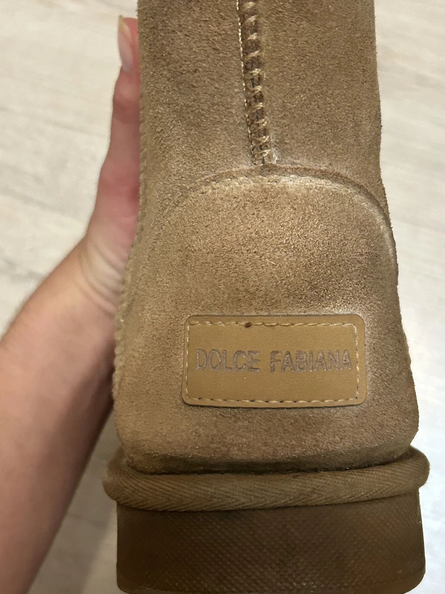 Угги женские короткие Dolce Fabiana - миниатюра 6