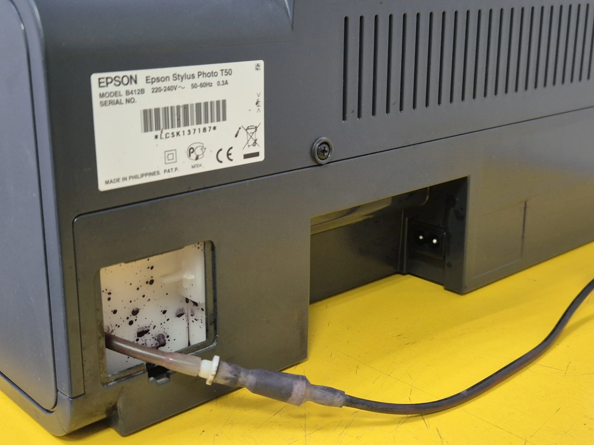 Принтер Epson T50 + СНПЧ - миниатюра 3