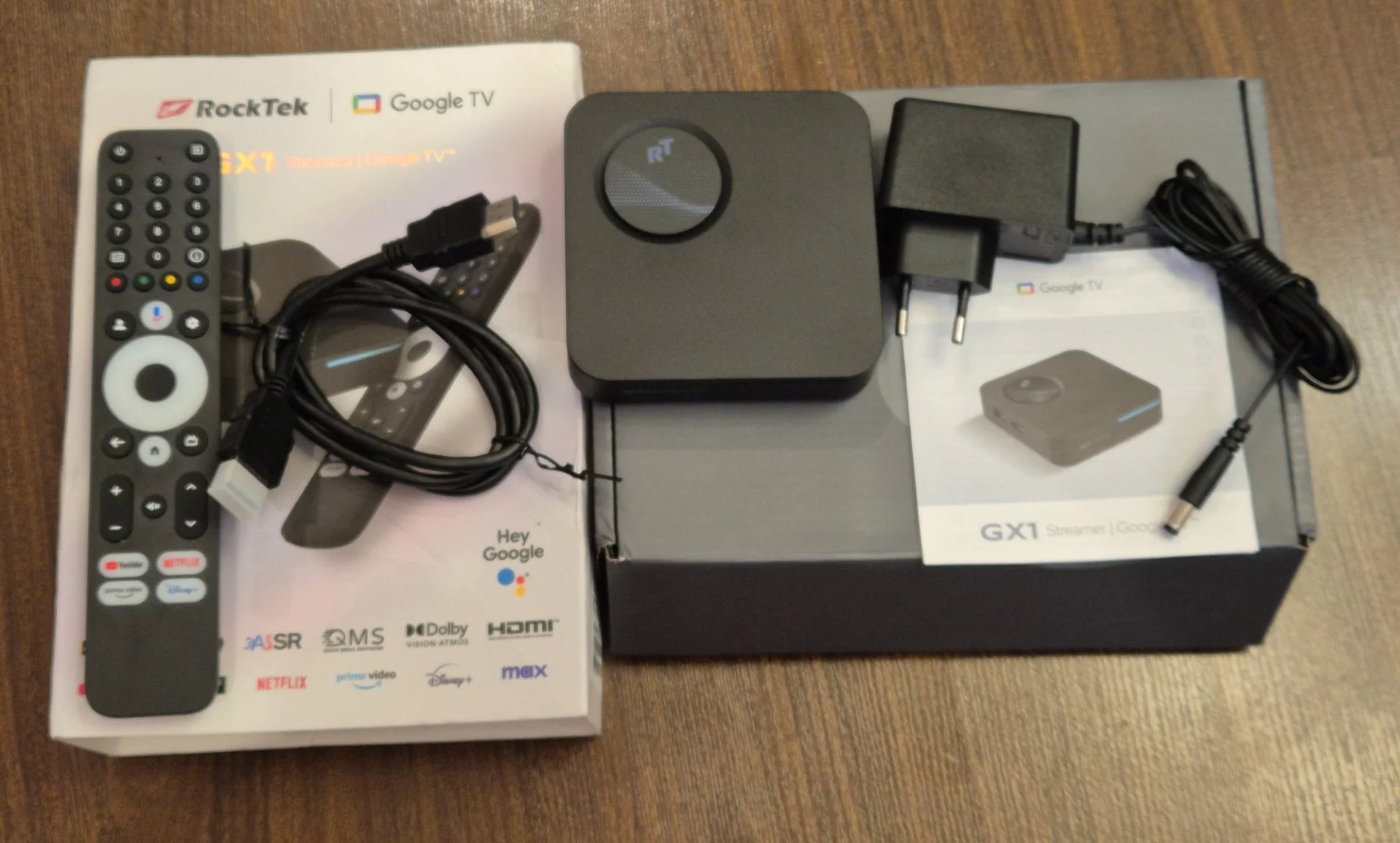 SMART тв приставка RockTek GX1 Google TV - миниатюра 2