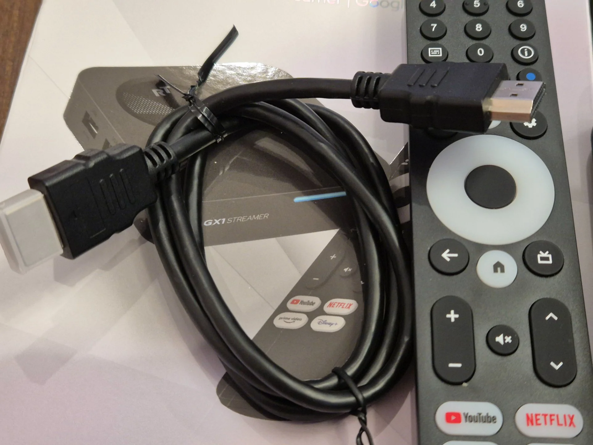 SMART тв приставка RockTek GX1 Google TV - миниатюра 5