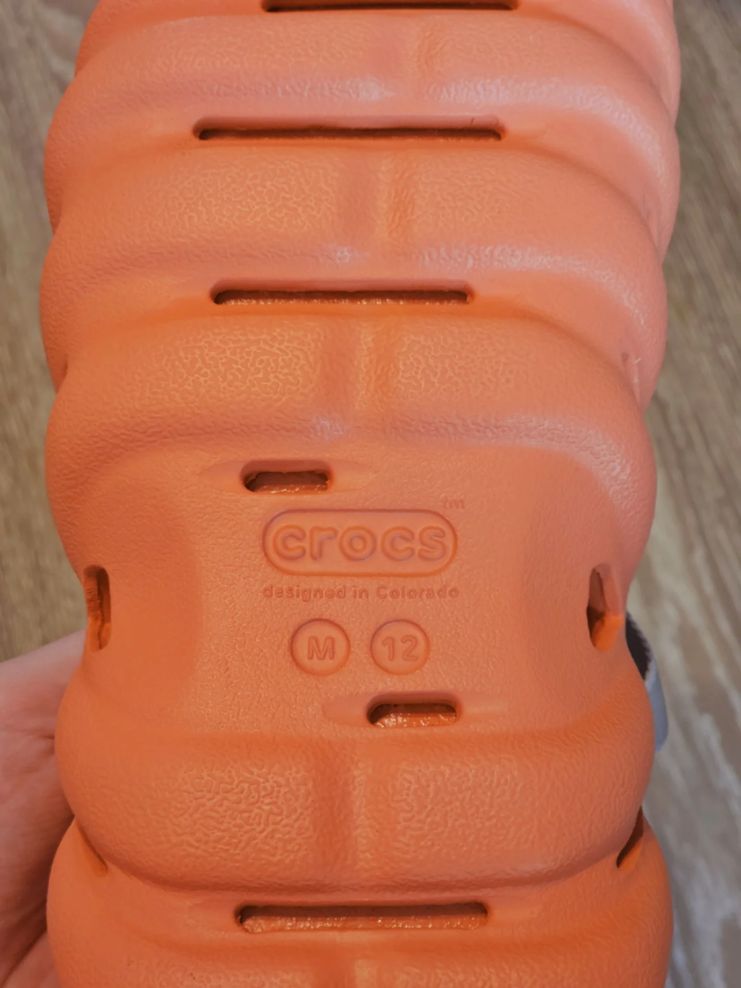 Кроксы Crocs Echo clog Grapefruit Reflective - миниатюра 4