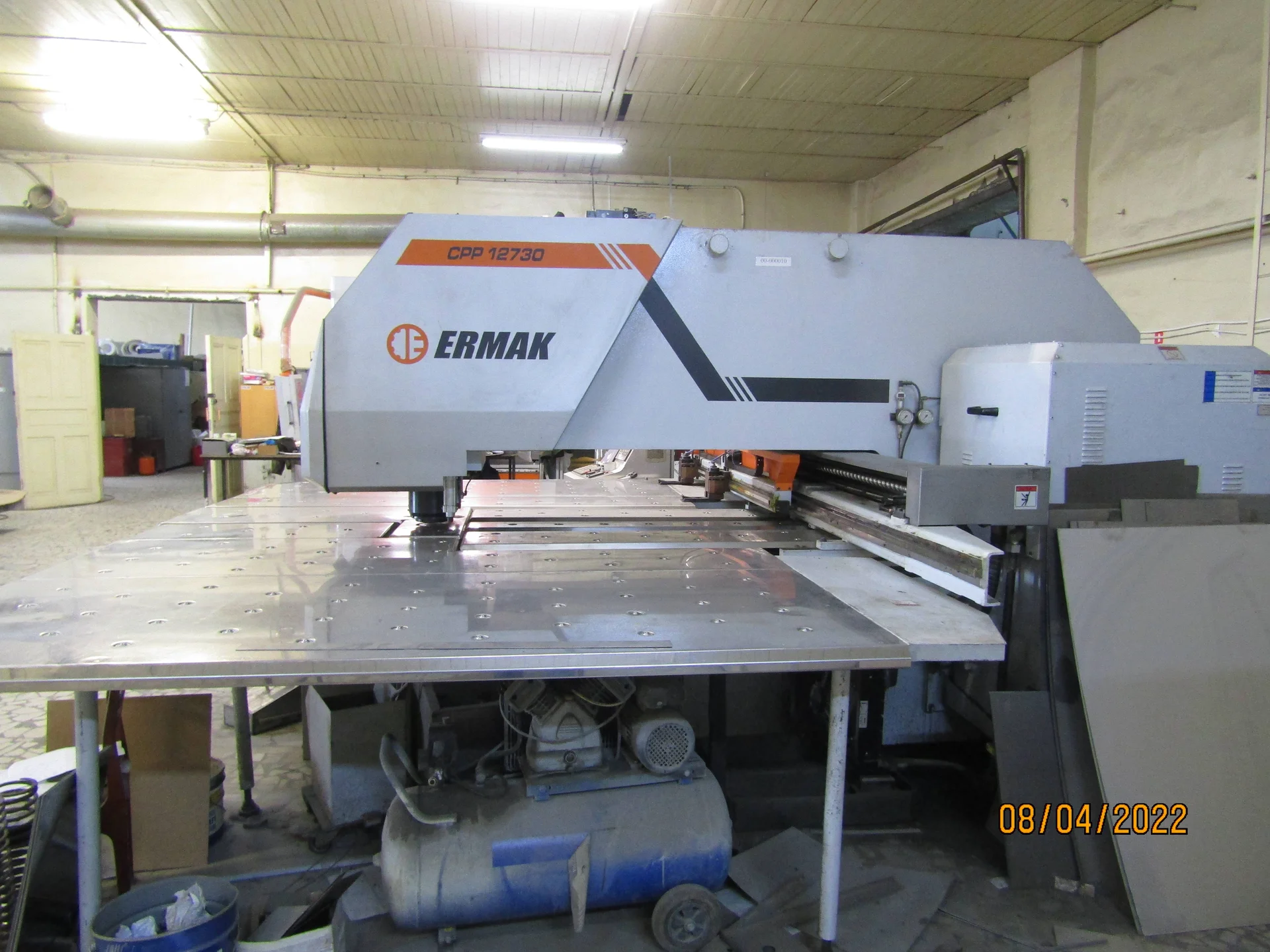 Пресс Ermaksan комбинированный плазменно-пробивной с ЧПУ 1270х30 - миниатюра 3