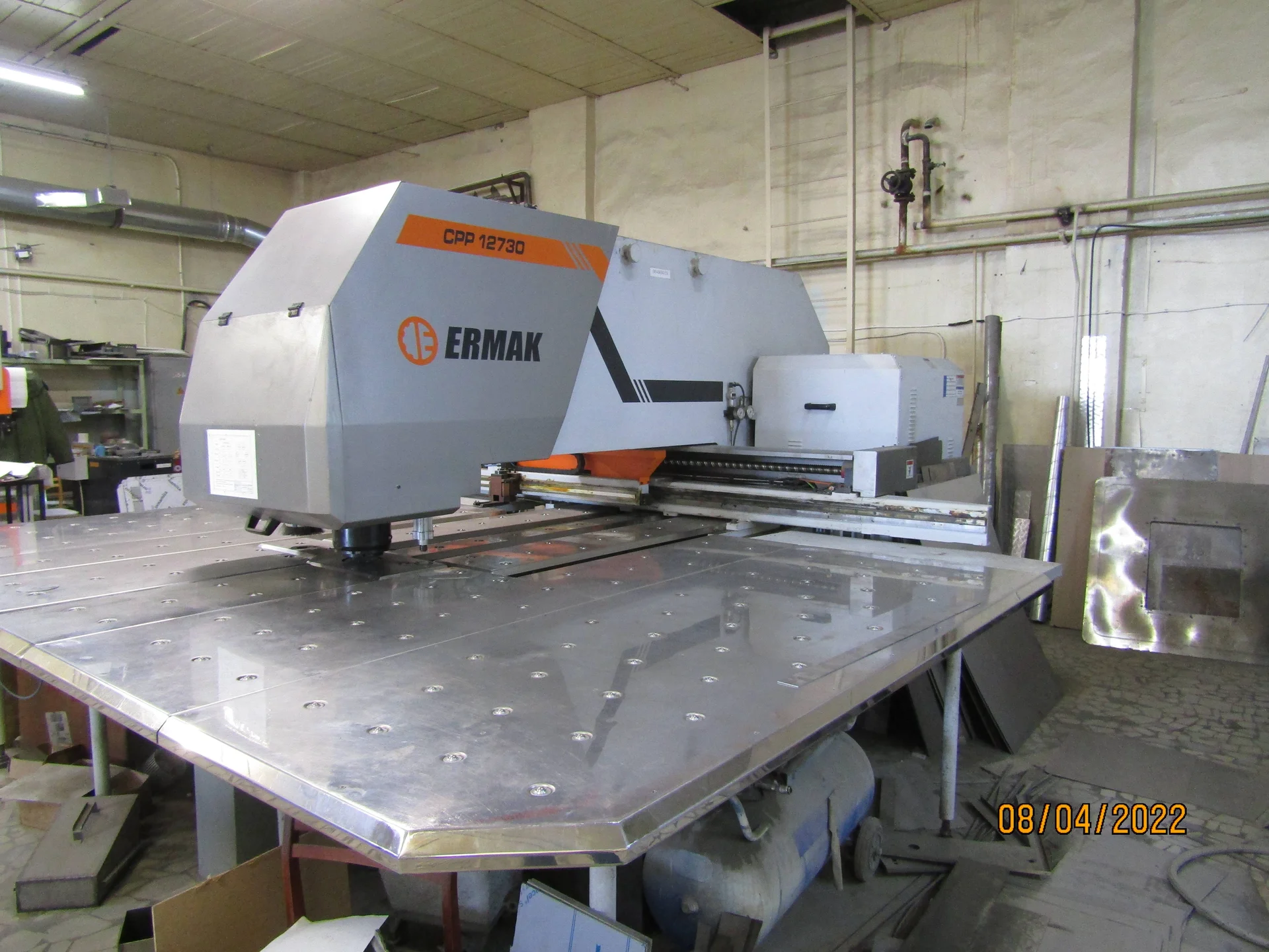 Пресс Ermaksan комбинированный плазменно-пробивной с ЧПУ 1270х30 - изображение 2