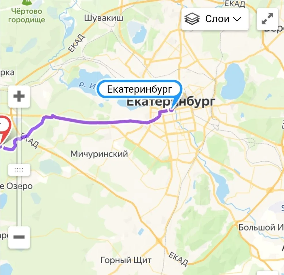 Участок 15км Новомосковский тракт Озеро Глухое - миниатюра 15