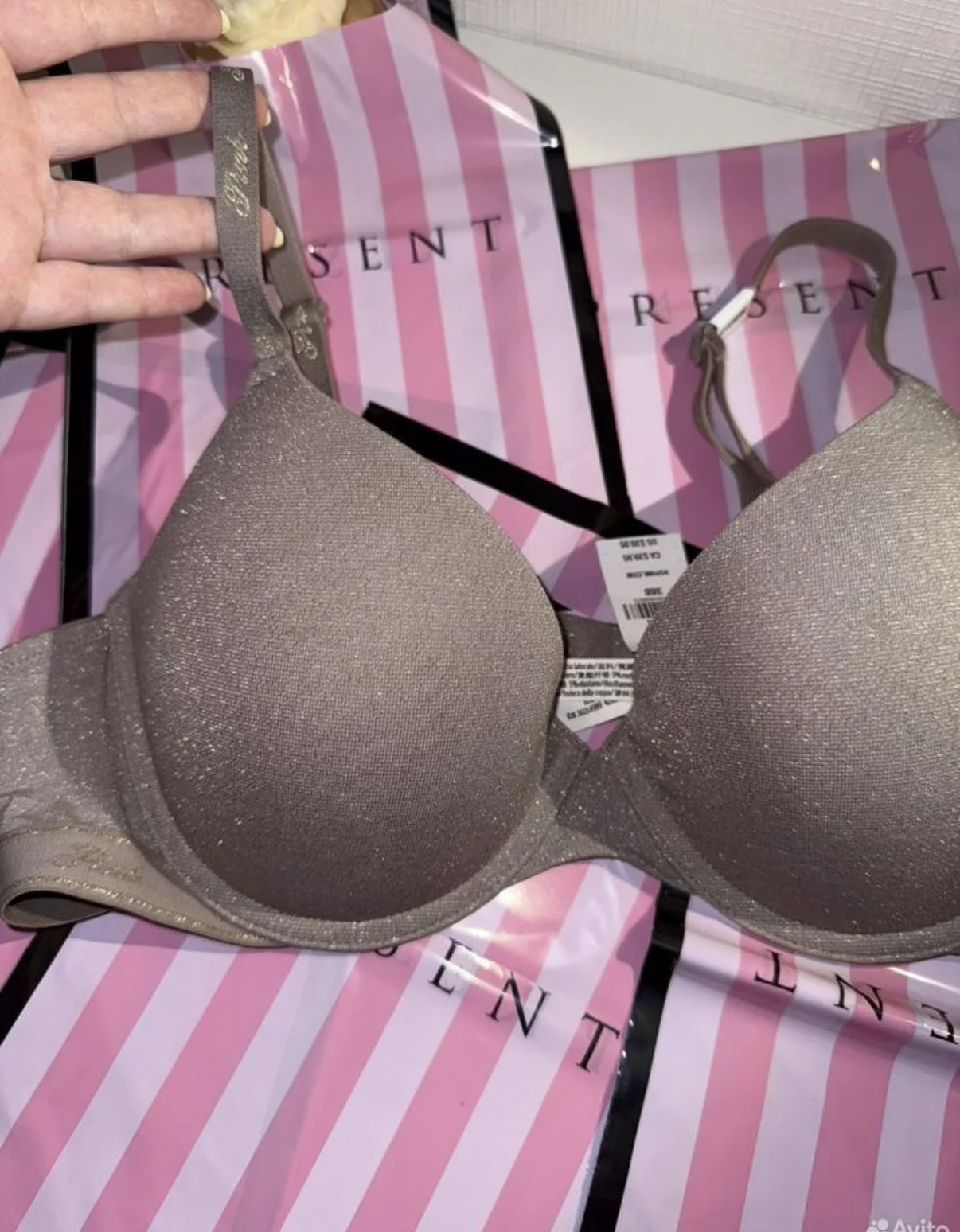 Бюстгальтер Victoria's Secret 36B 38B новый - миниатюра 3