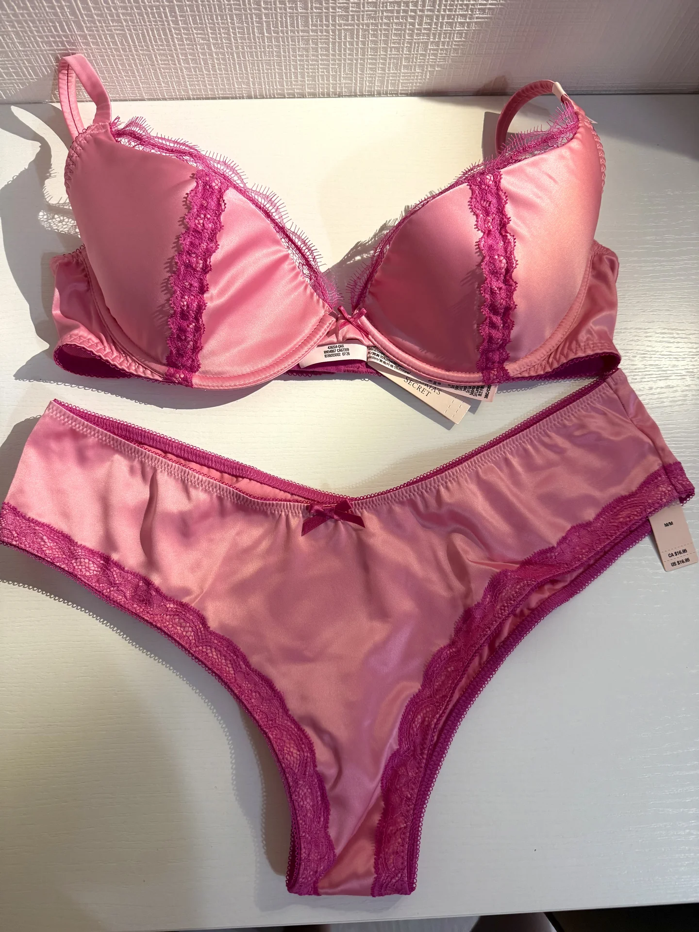 Victorias Secret новый комплект бюстгалтер 36С / М - изображение 1