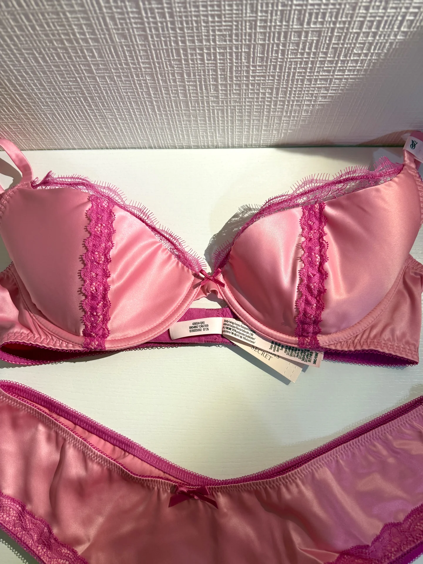 Victorias Secret новый комплект бюстгалтер 36С / М - миниатюра 3