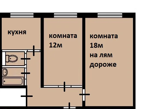 Комната 12м - изображение 1