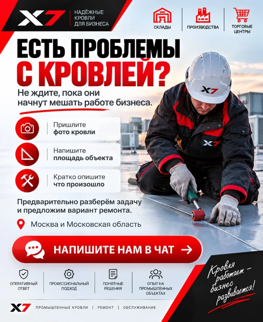 Устранение повреждений кровли склада - миниатюра 10