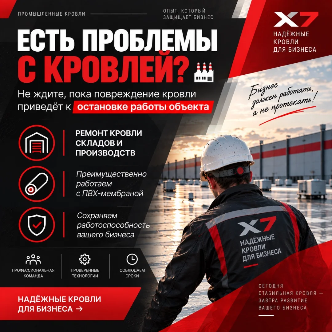 Восстановление гидроизоляции плоской кровли - изображение 1