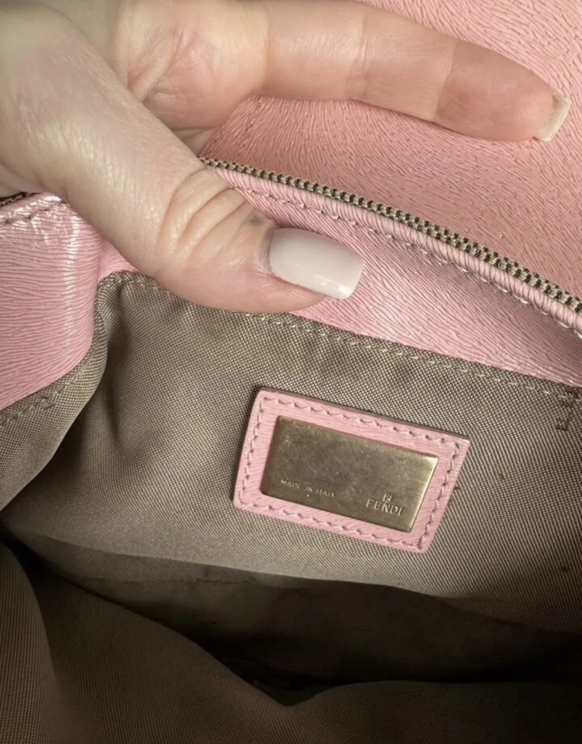 Fendi Baguette Zucca оригинал винтаж - миниатюра 6