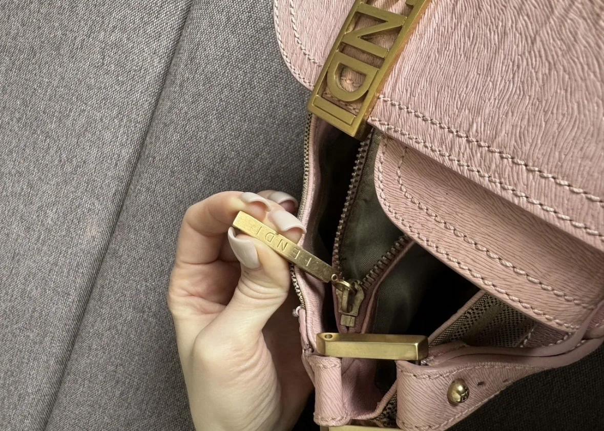Fendi Baguette Zucca оригинал винтаж - миниатюра 8
