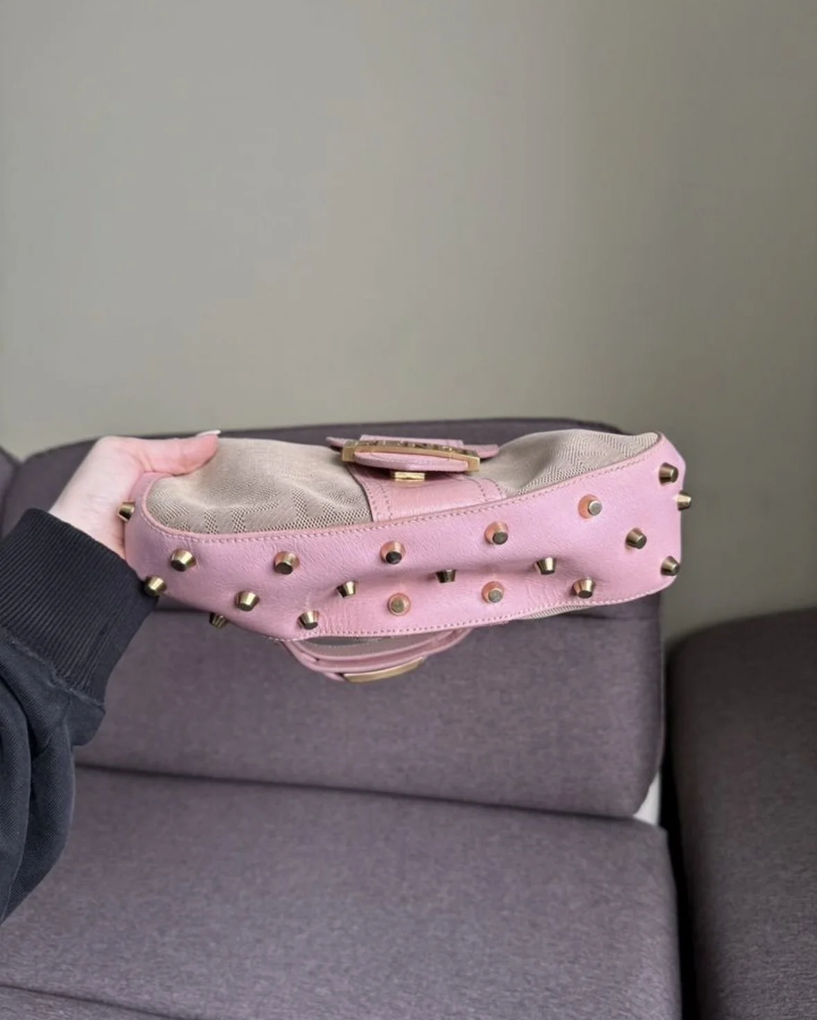 Fendi Baguette Zucca оригинал винтаж - миниатюра 9