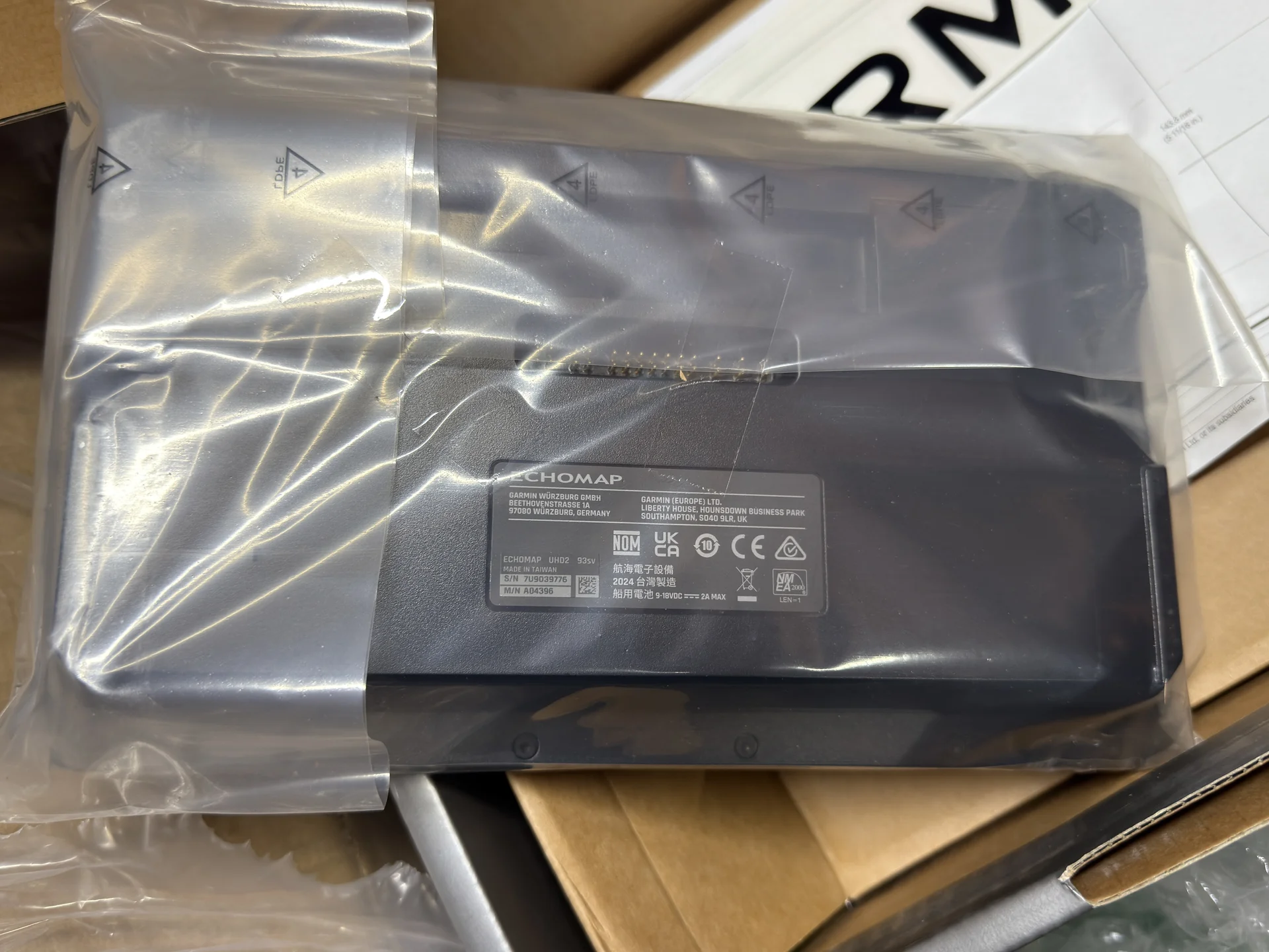 Эхолот Garmin UHD2 93SV + Transducer - миниатюра 3