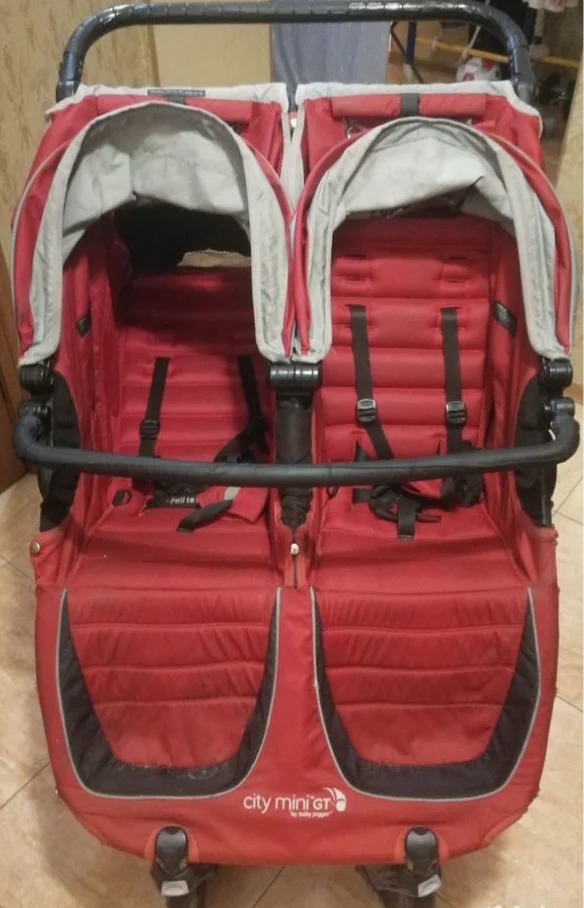 Коляска baby jogger city mini gt double - миниатюра 3