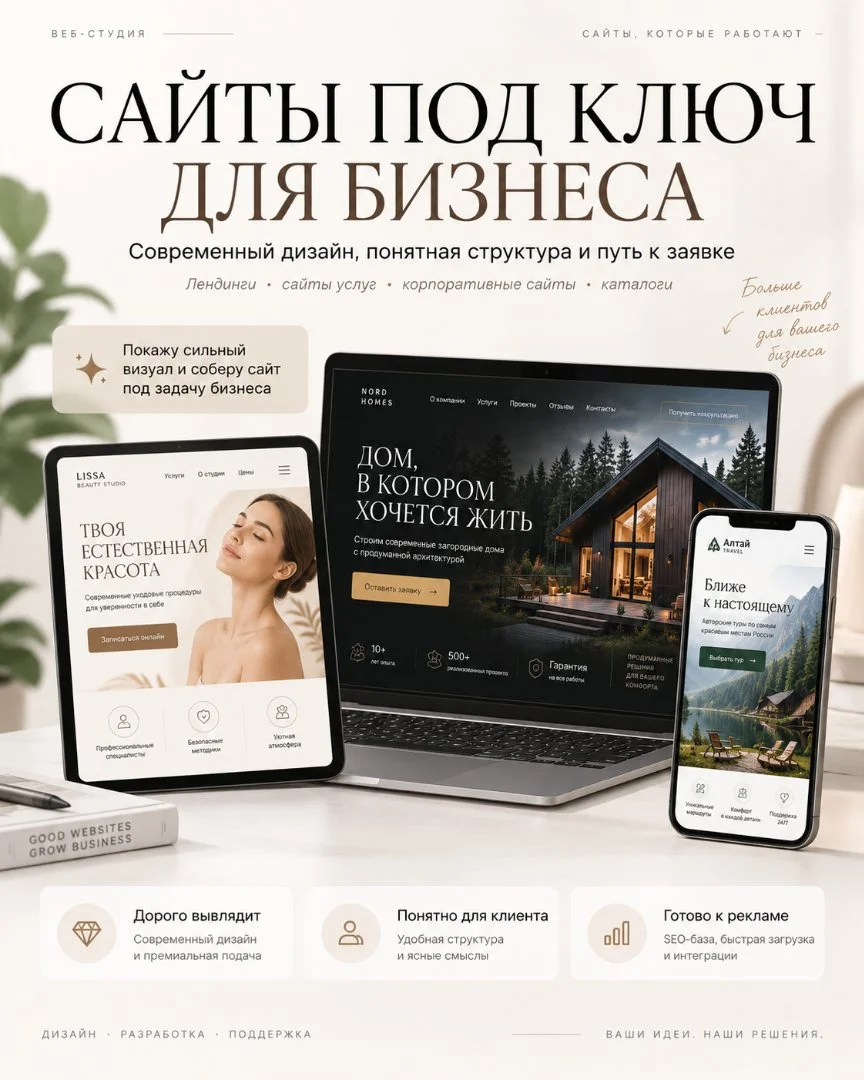 Создам сайт психологу, бьюти-мастеру или бизнесу - изображение 1