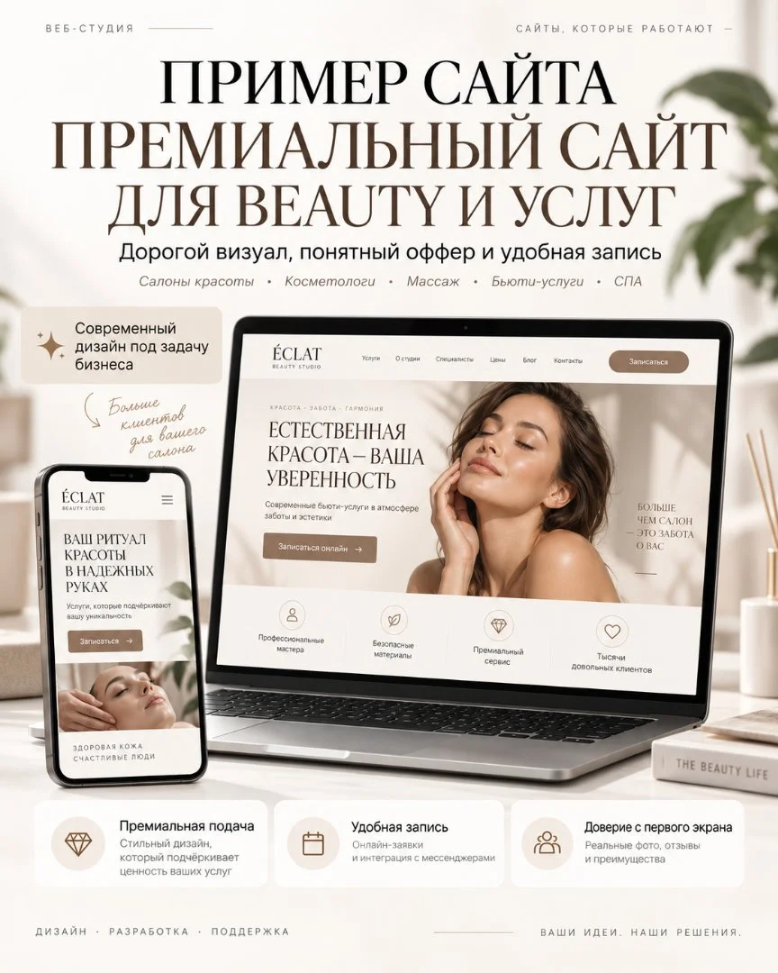 Создам сайт психологу, бьюти-мастеру или бизнесу - миниатюра 7