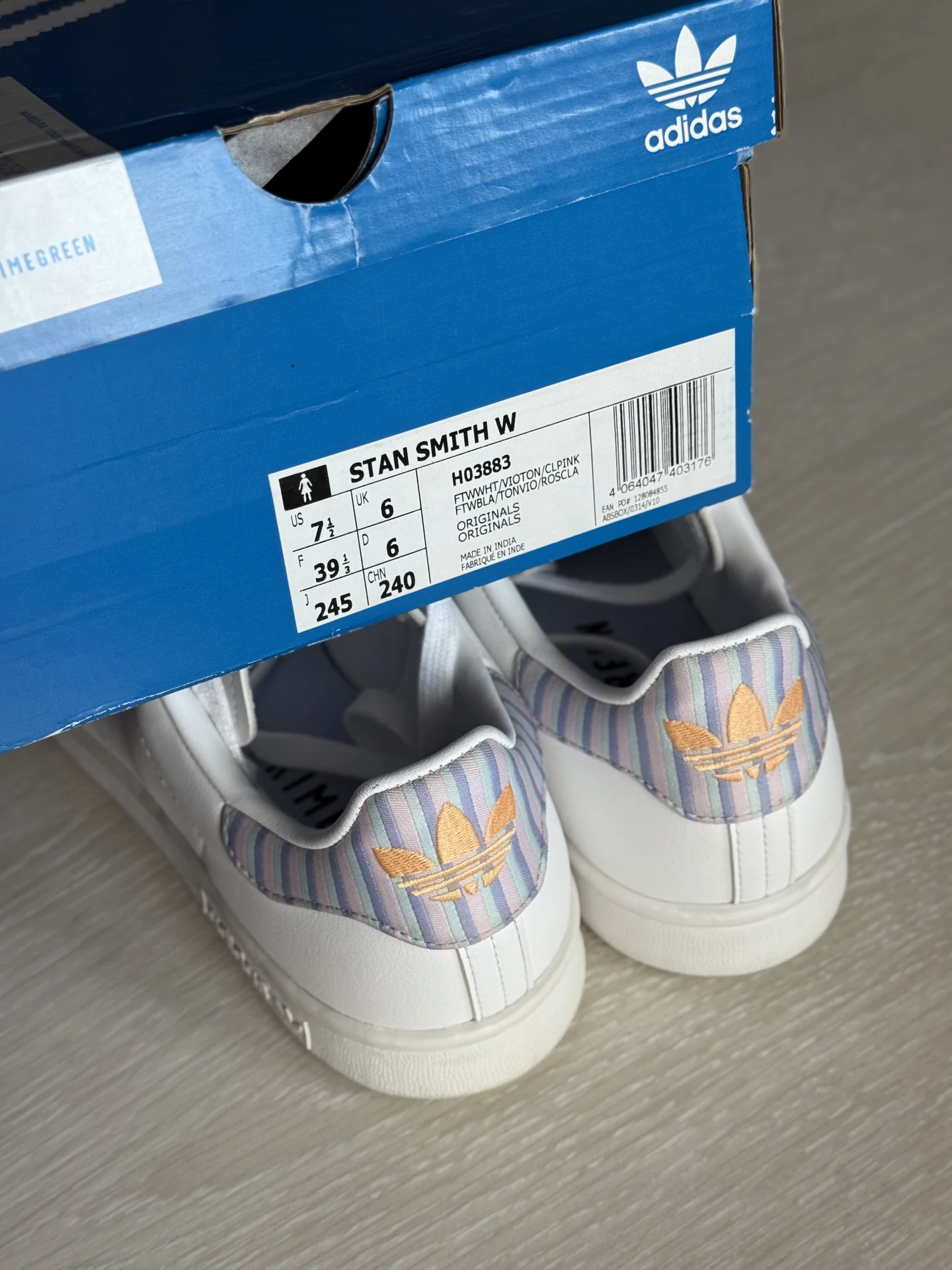 Кроссовки Adidas Stan Smith W оригинал. - миниатюра 4