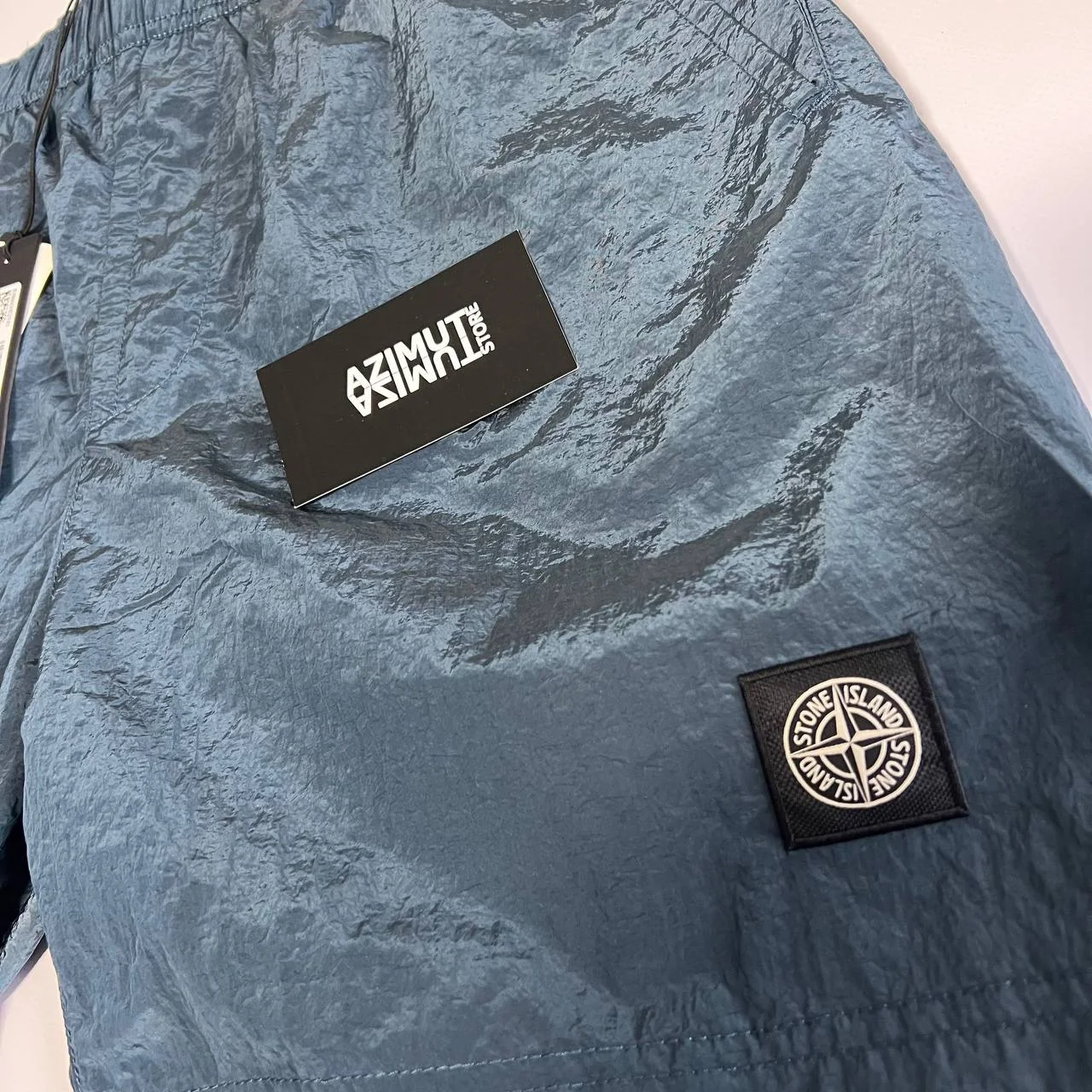 Шорты Stone Island 23SS Nylon Metal - миниатюра 3