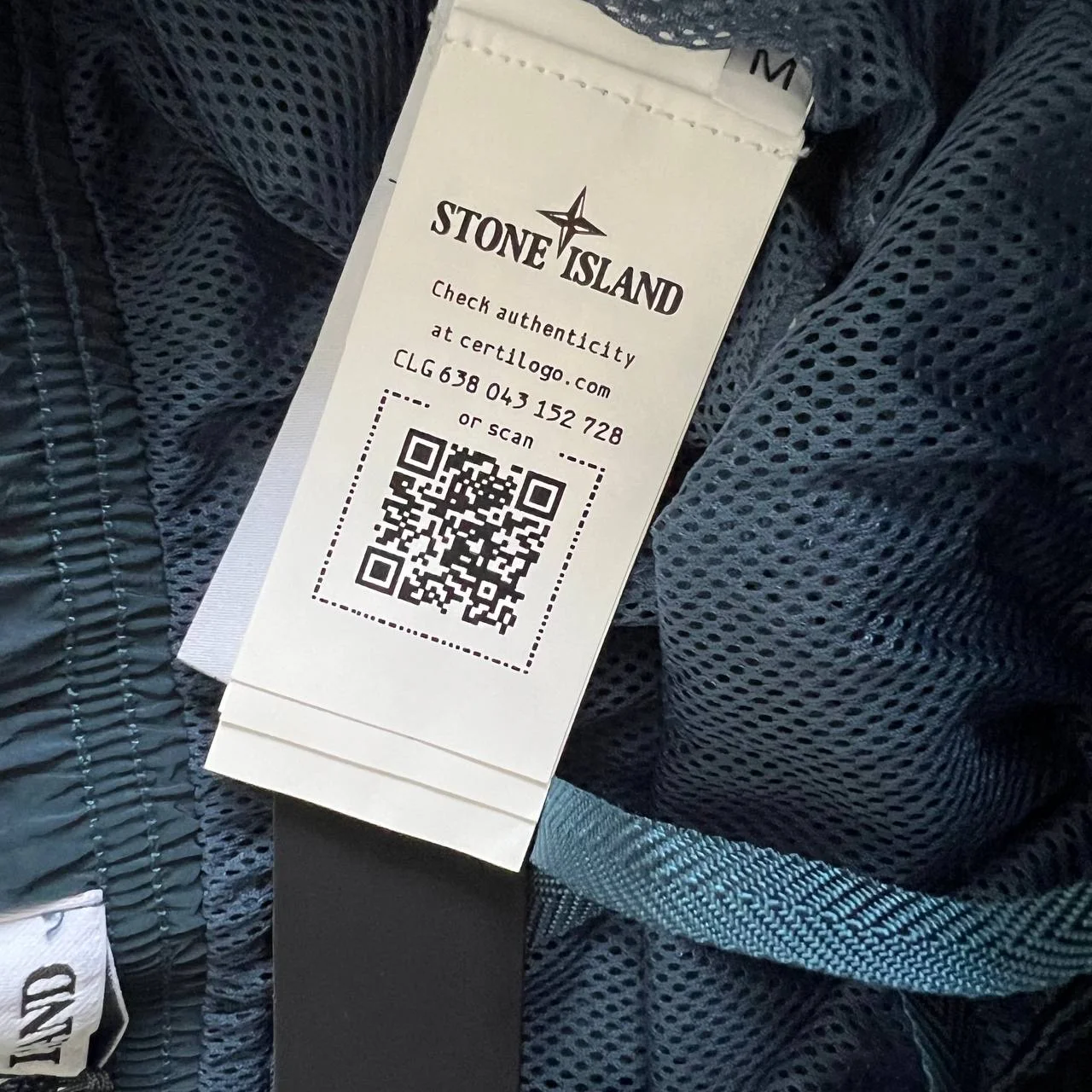 Шорты Stone Island 23SS Nylon Metal - миниатюра 5