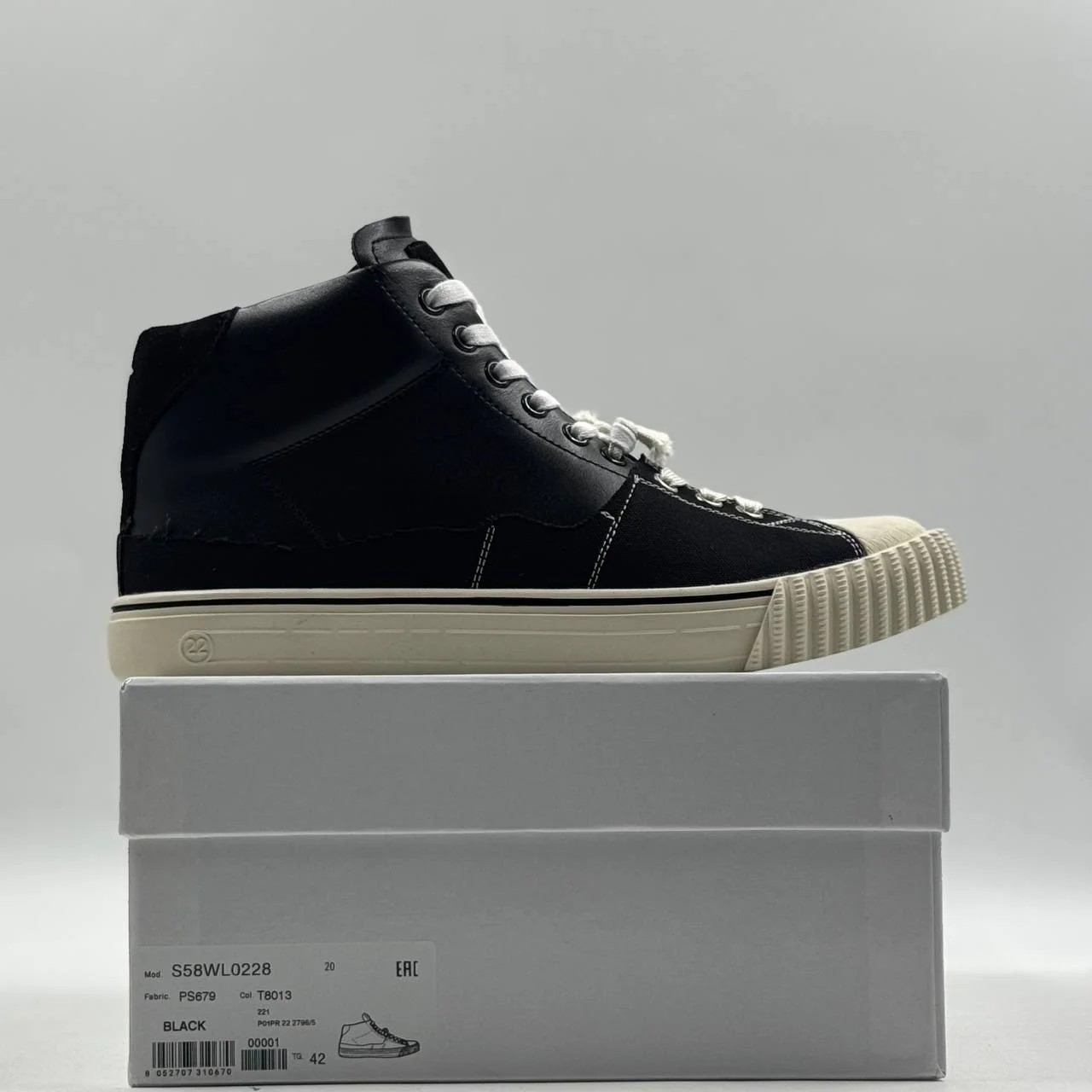 Maison Margiela Evolution High/Black (37-46 Size) - миниатюра 9