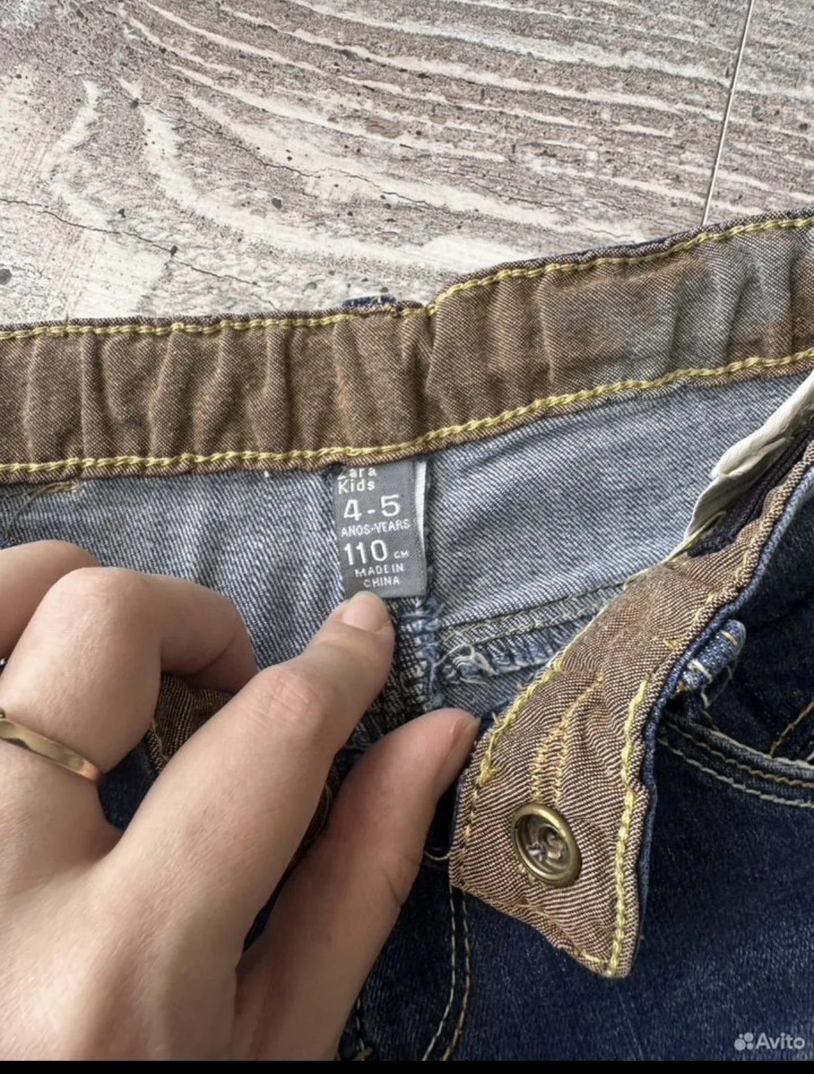 Джинсы zara - миниатюра 2