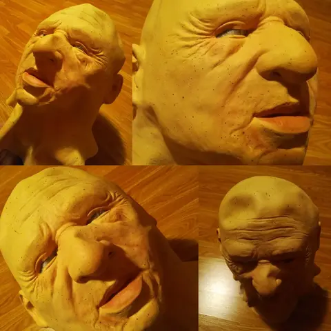 Реалистичная маска человека
