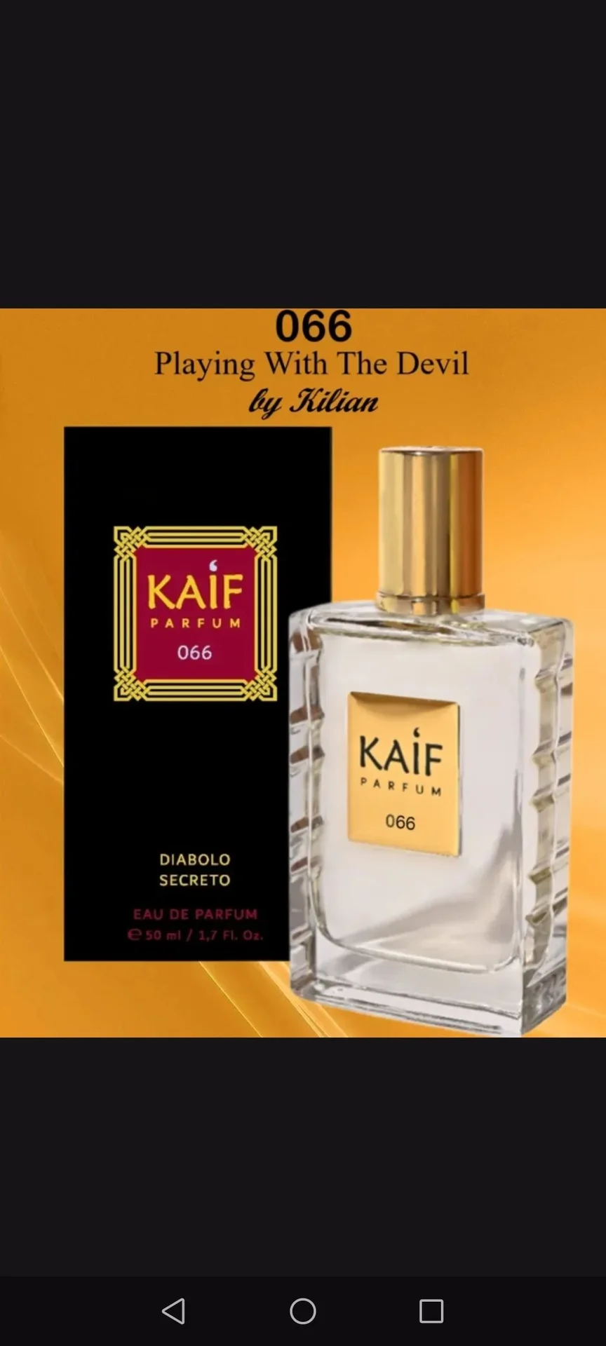 Туалетная вода Kaif 066 - изображение 1