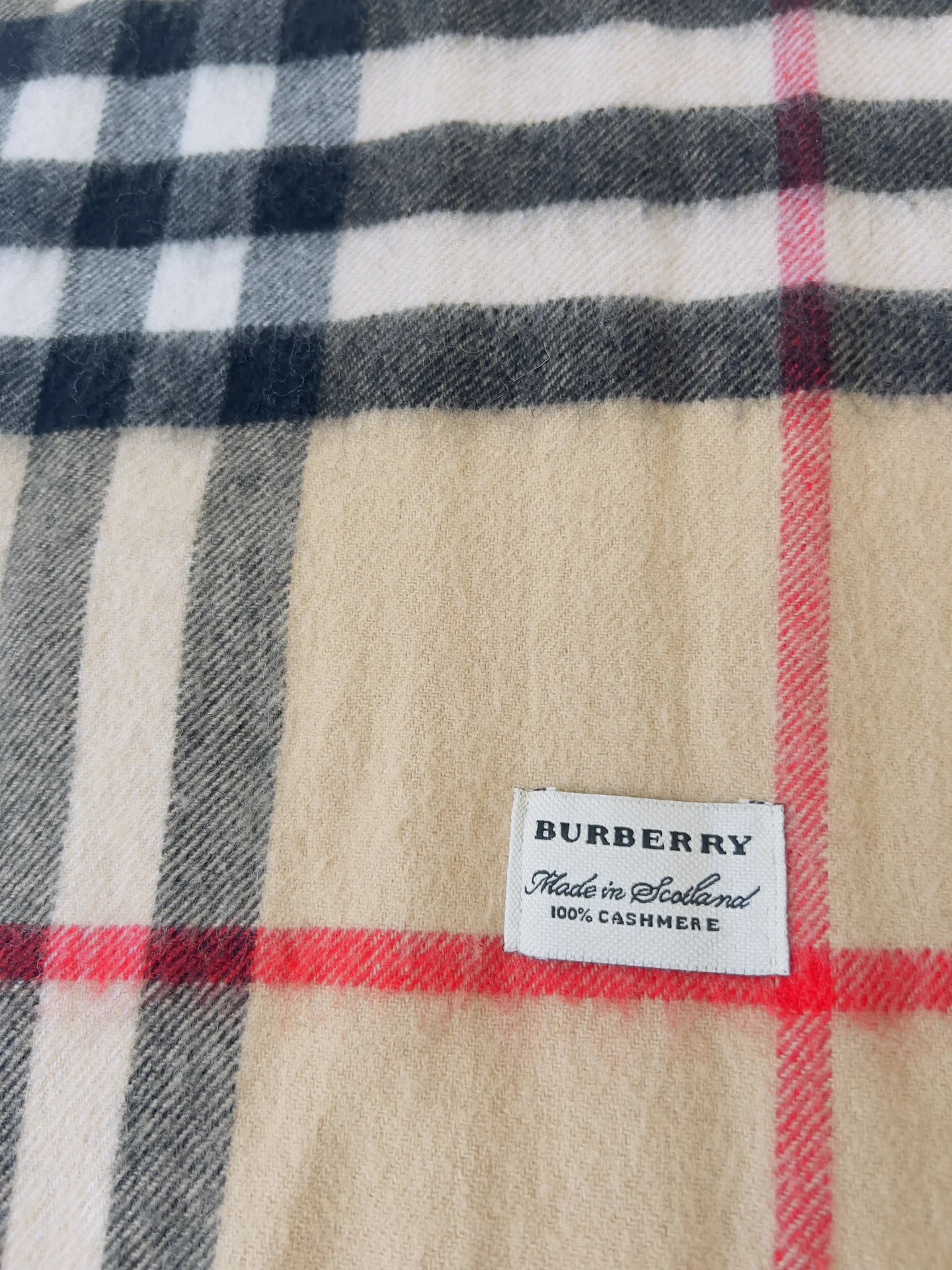 Шарф burberry - миниатюра 3