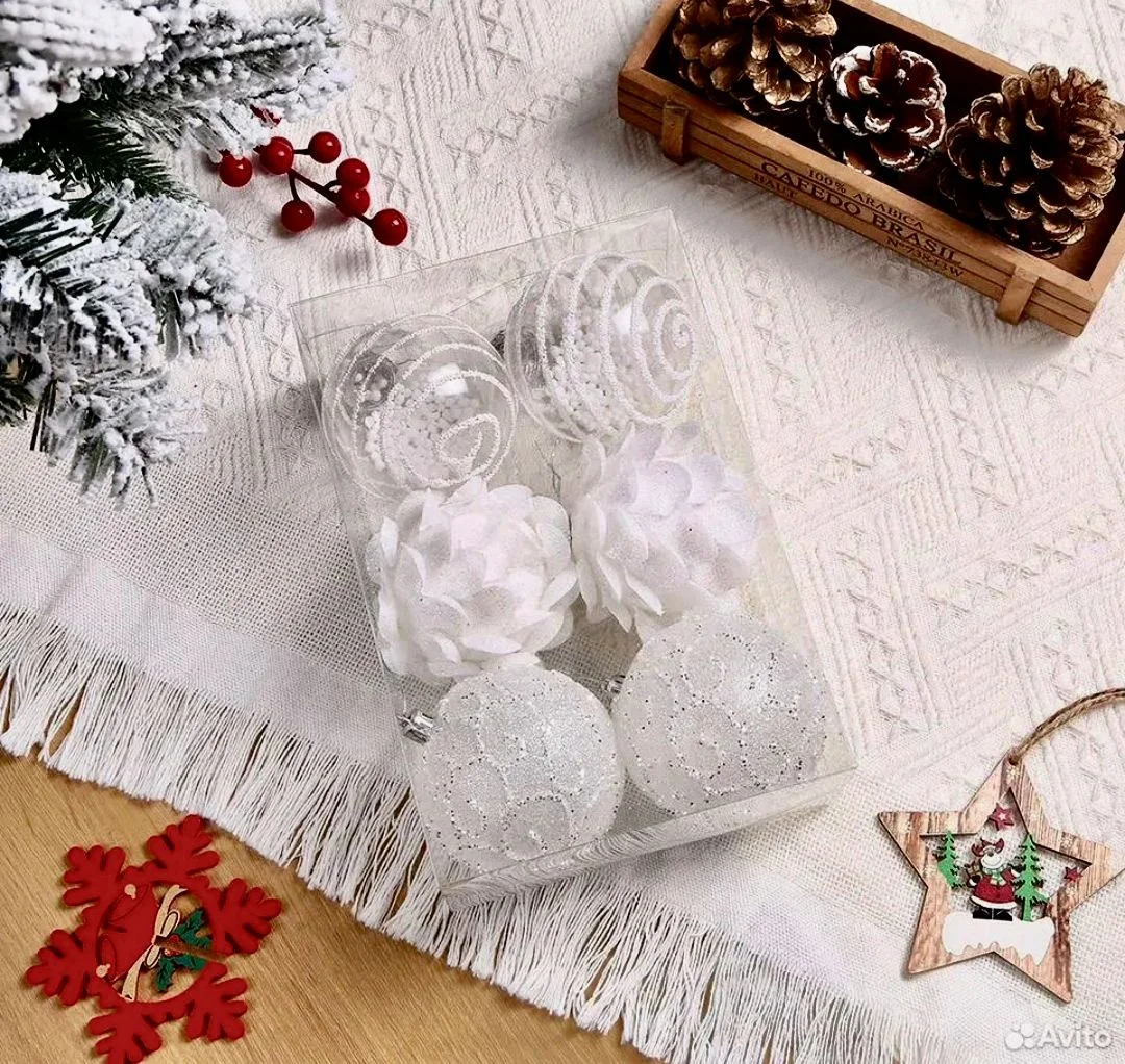ёлочные игрушки набор - изображение 1