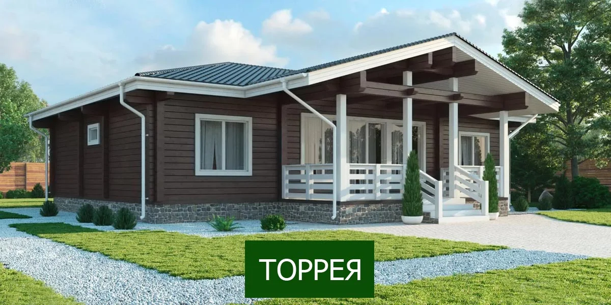 Домокомплект из клееного бруса"Торрея" - миниатюра 2