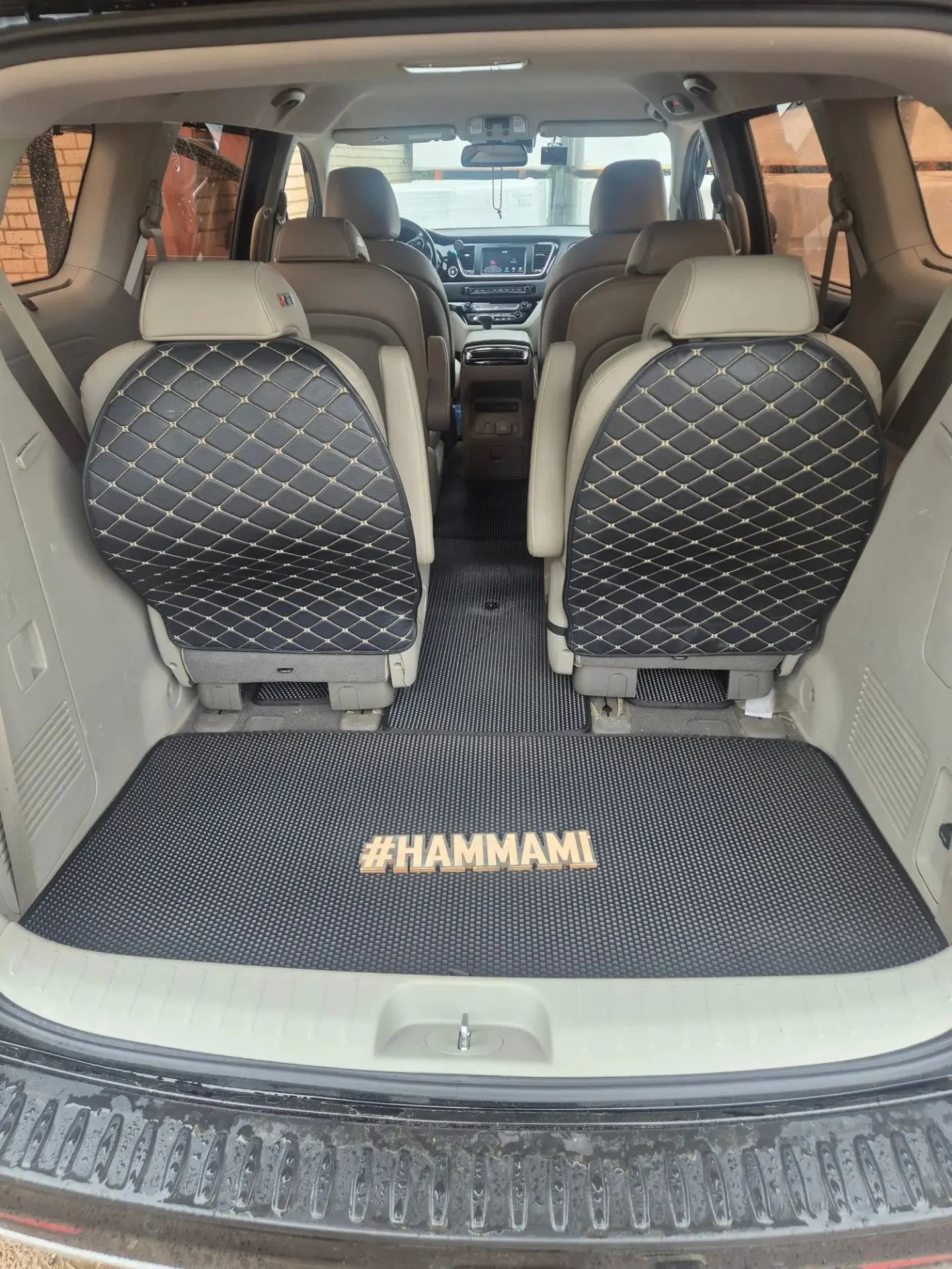 Эва коврики на киа карнивал / Kia Carnival - миниатюра 9