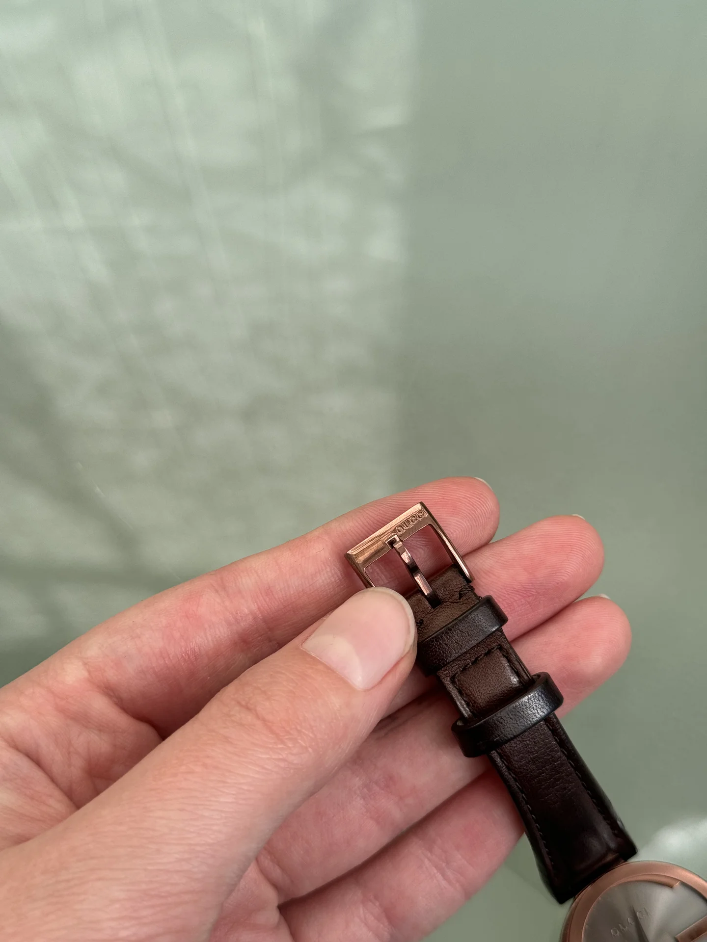 Часы Gucci 145.5 Swiss Made, оригинал, не ходят - миниатюра 5