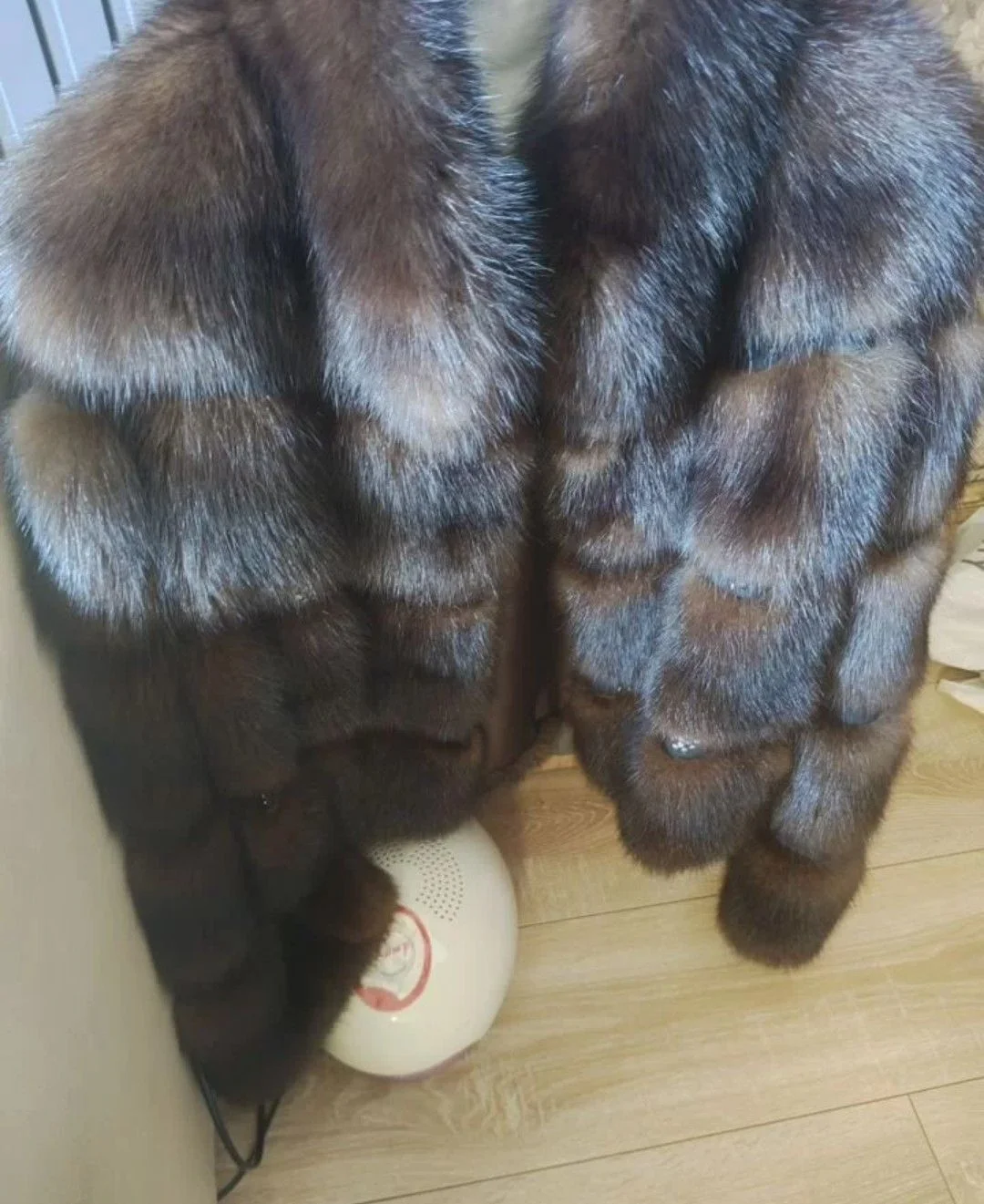Шуба баргузинский соболь Fendi Италия - миниатюра 3
