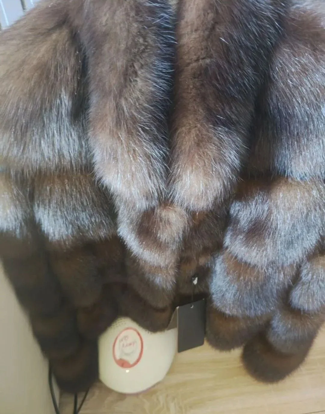 Шуба баргузинский соболь Fendi Италия - миниатюра 4