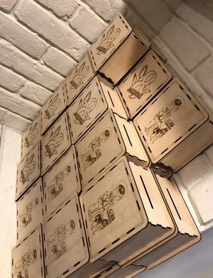 Упаковка, коробки из фанеры + бесплатный макет - миниатюра 4
