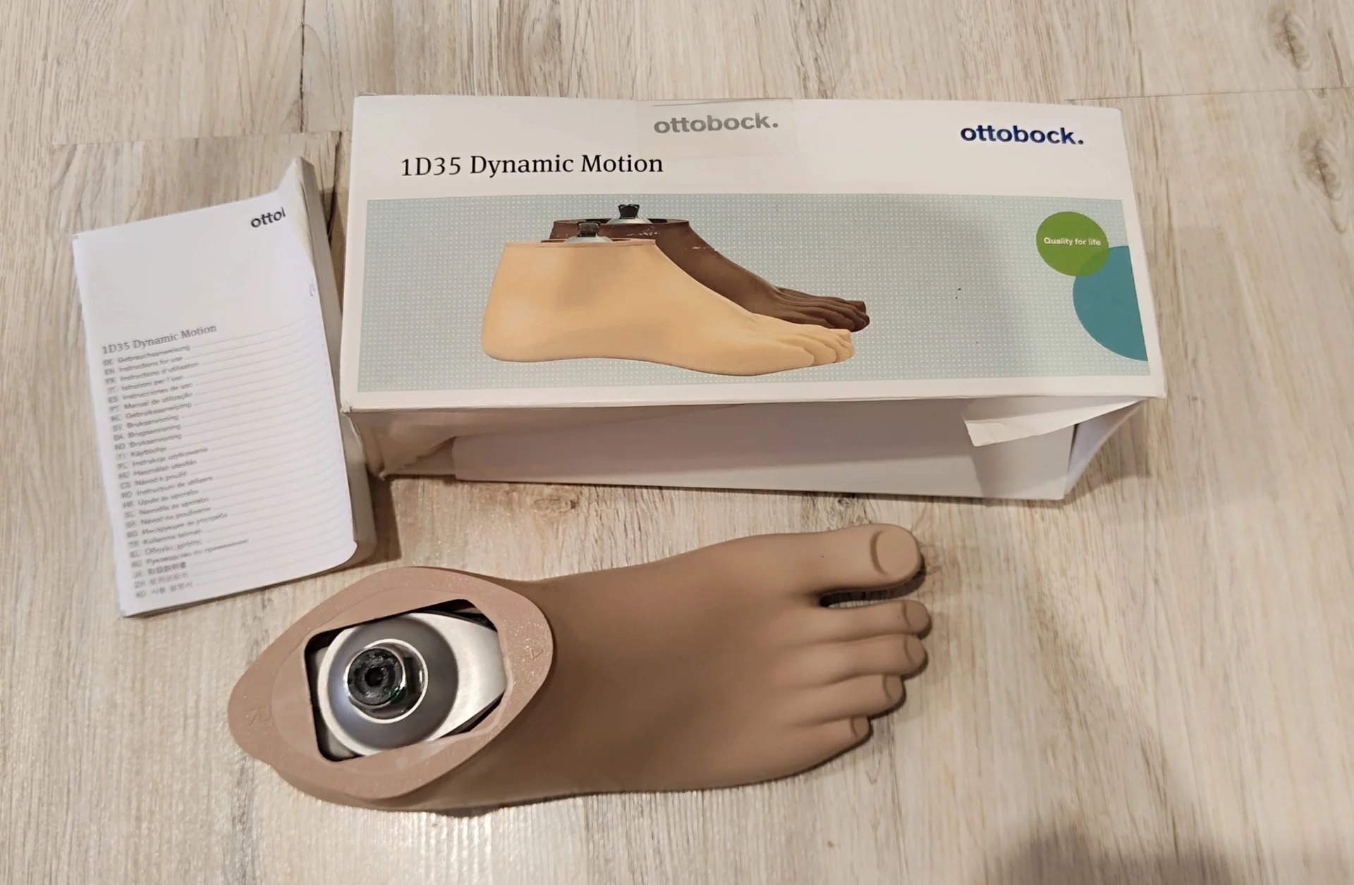 Протез стопы Ottobock 1D35 Dynamic Motion - миниатюра 4