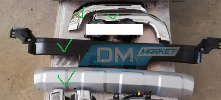 Комплект рестайлинга Mitsubishi Pajero 4 IV 2015- - миниатюра 2