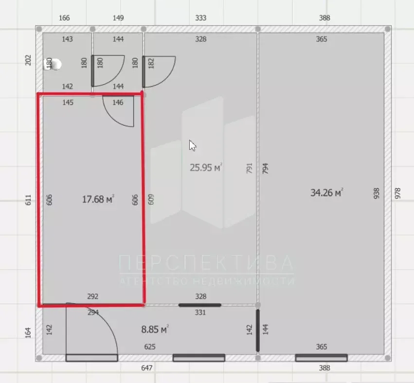 Помещение свободного назначения 17,5 кв.м. в ЖК «Черноморский-2» - миниатюра 8