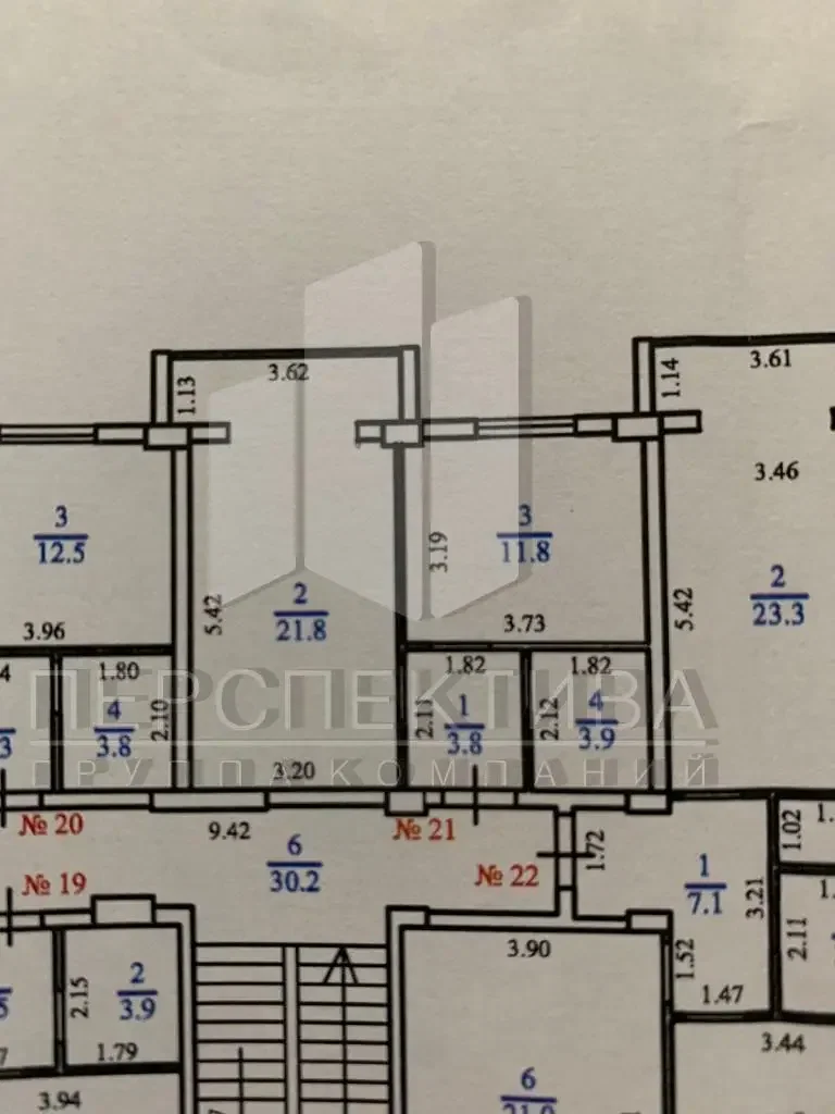 1-комн, кв, 41 м2, 2/3 этаж - миниатюра 17