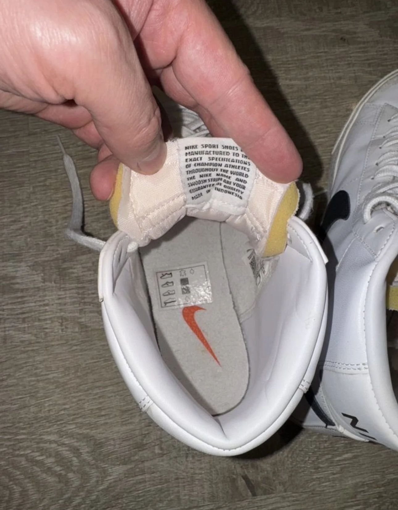 Кеды nike blazer высокие (42)размер - миниатюра 6